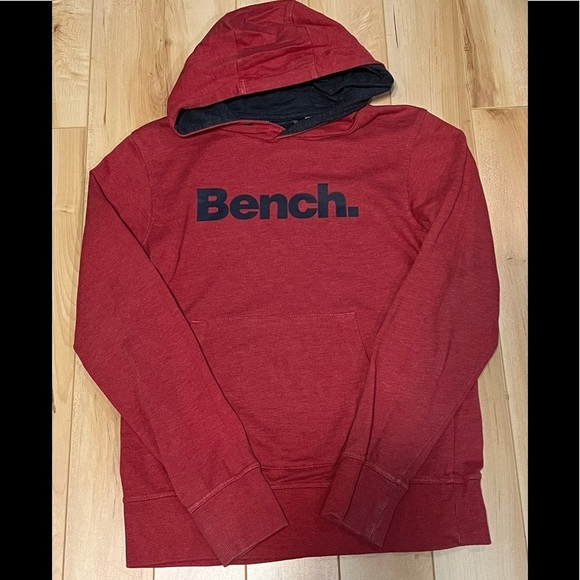 Bench Shirts & Tops Bench Size 314 Boys Red Hoodie Euc Poshmark